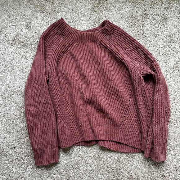 Athleta Sweaters - Women's Athleta Ribbed Sweater - Rosewood